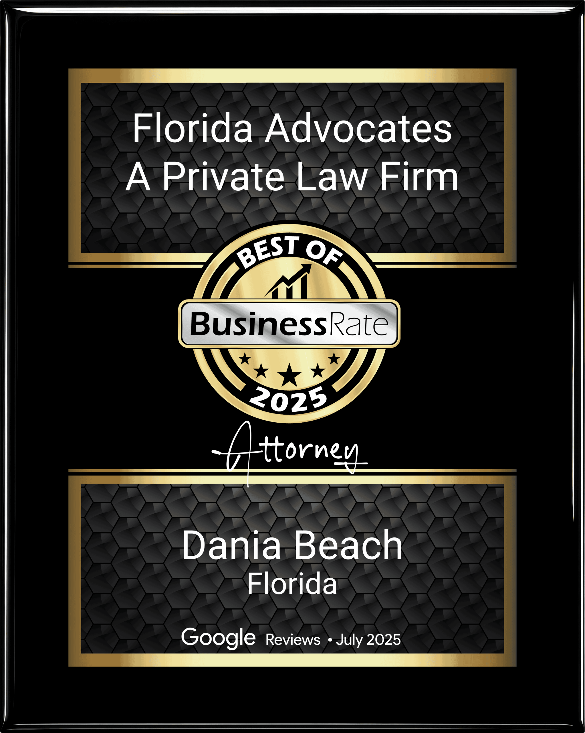 Dania Beach Small Business of the Year