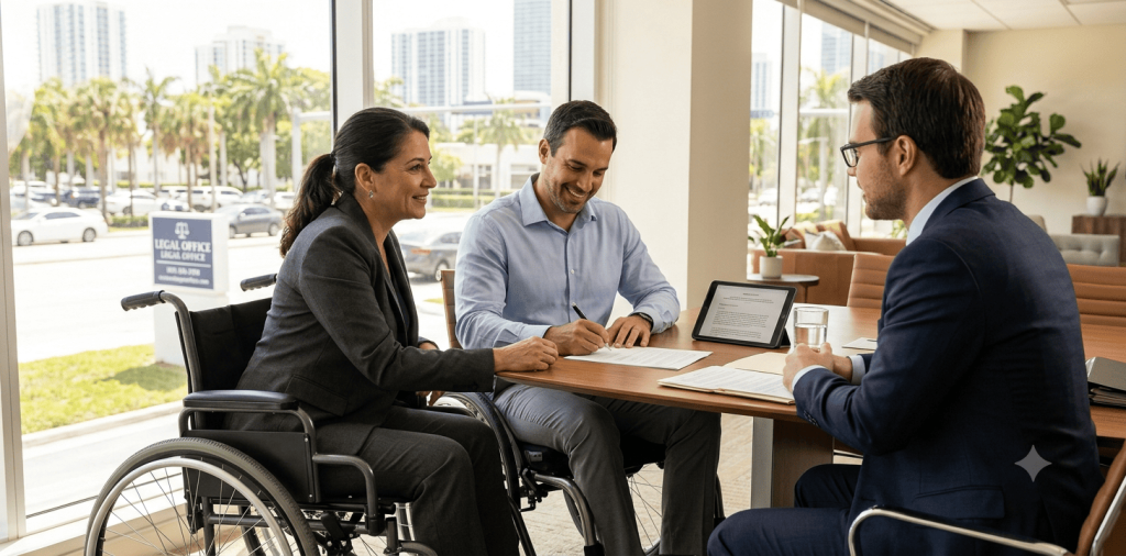 Florida spinal cord injury lawyer helping paralysis victim